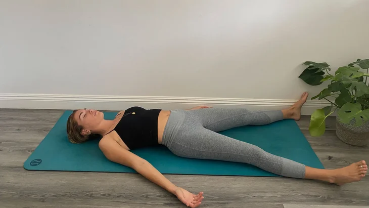 Corpse Pose (Savasana) - yin yoga poses for beginners