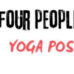 four people yoga poses