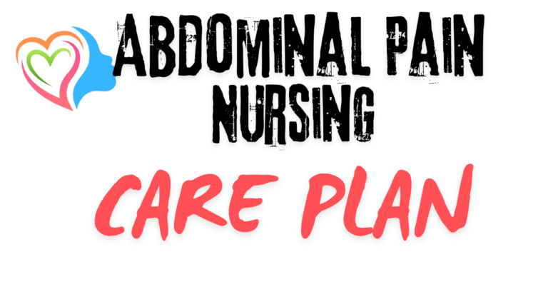 abdominal pain nursing care plan