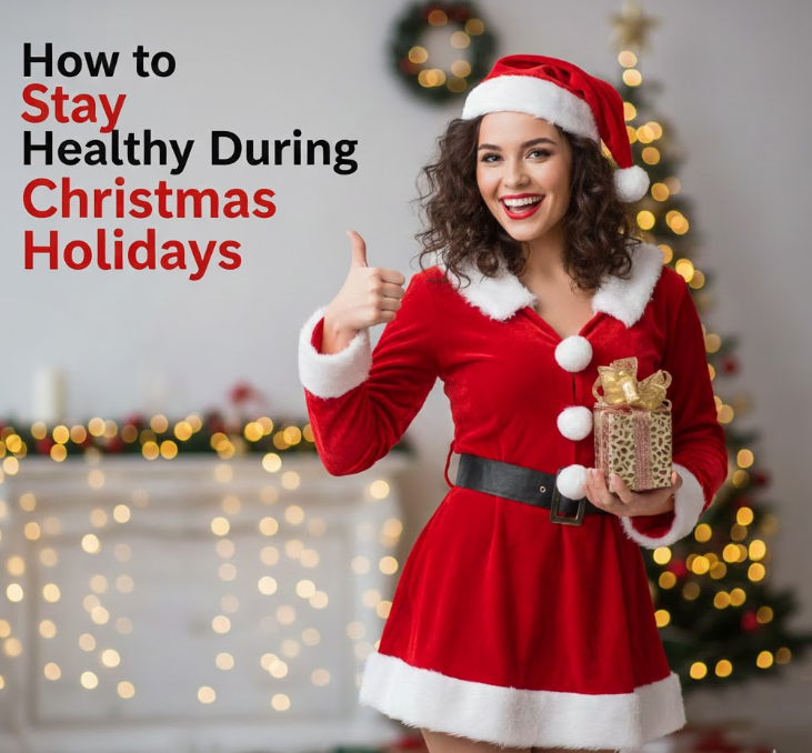 how to stay healthy during christmas holidays